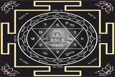 

Lakshmi yantra poster Poster Paper Print(18 inch X 12 inch, Rolled)