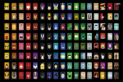 

marvel superheroes comic Poster Paper Print(18 inch X 12 inch, Rolled)