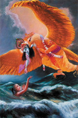 

garuda bird Poster Paper Print(18 inch X 12 inch, Rolled)