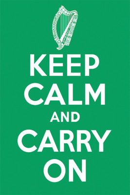 

keep calm and carry on by drpockets Poster Paper Print(18 inch X 12 inch, Rolled)