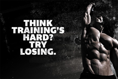 

gym motivotion poster15 Paper Print(18 inch X 12 inch, Rolled)