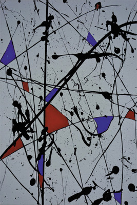 

No-09-abstract-art-painting-acryl…canvas Poster Paper Print(18 inch X 12 inch, Rolled)
