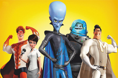 

Megamind Poster Paper Print(18 inch X 12 inch, Rolled)
