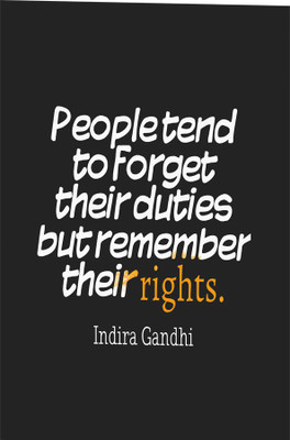

People-tend-to-forget-their__quo…dhi-82 Poster Paper Print(18 inch X 12 inch, Rolled)