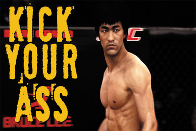 

bruce lee poster18 Paper Print(18 inch X 12 inch, Rolled)