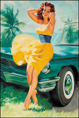 

medcalf-yellowdress Poster Paper Print(18 inch X 12 inch, Rolled)