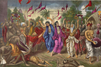 

sankirtan. Poster Paper Print(18 inch X 12 inch, Rolled)