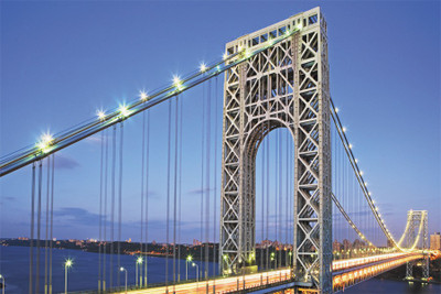 

george washington bridge Poster Paper Print(18 inch X 12 inch, Rolled)
