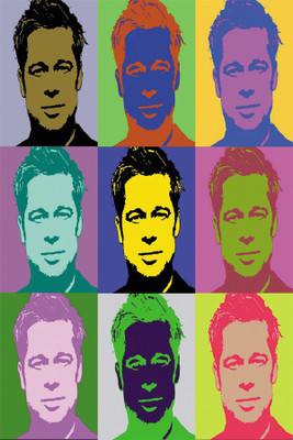 

andy warhol effect Poster Paper Print(18 inch X 12 inch, Rolled)