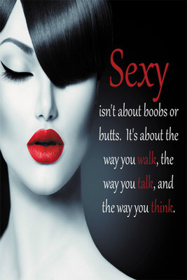 

RadhaKripa the way you thikh poster Paper Print(18 inch X 12 inch, Rolled)