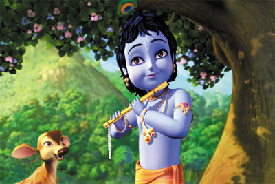 

Krishna-Janmashtami-Beautiful. Poster Paper Print(18 inch X 12 inch, Rolled)