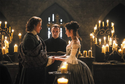 

outlander tv series wedding Poster Paper Print(18 inch X 12 inch, Rolled)