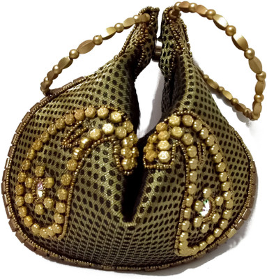 

AVS Polo Desinger Batua Potli(Black)