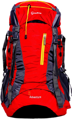 

GRANDIOSE 55L Red Hiking Backpacks bags GTB65501RD Rucksack - 55 L(Red)