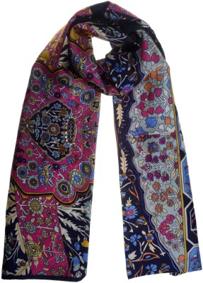 The Ethnic Wears Printed Poly Silk Women Scarf