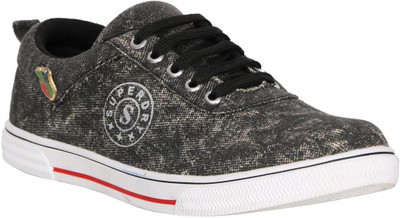 

JEBSROO Canvas Shoes For Men(Black