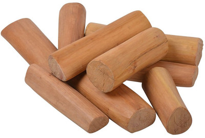 

LETZBY LB Pure Sandal Wood Stick Shudh Chandan Ki Lakadi 44grms Decorative Showpiece - 7 cm(Wooden, Grey)
