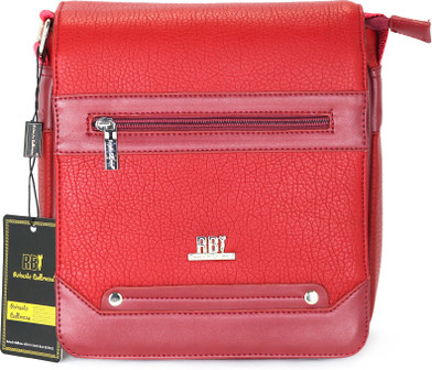 

Roberto Ballmore Boys & Girls Formal Red Leatherette Sling Bag
