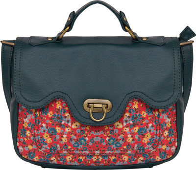 

Bagsy Malone Women Casual Blue PU Sling Bag