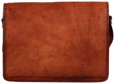 

iHandikart Men & Women Formal Brown Genuine Leather Sling Bag