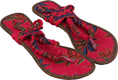 

FASHBEAT Flip Flops, Red