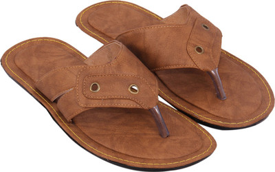 

FASHBEAT Flip Flops, Brown