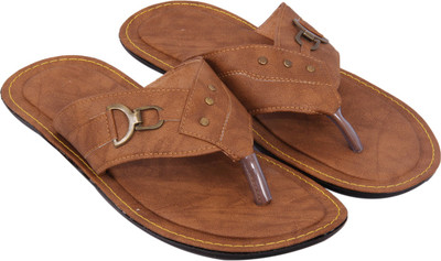 

FASHBEAT Flip Flops, Brown