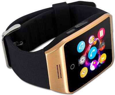 

ESTAR Presenting Bluetooth Smartwatch with Sim- Card Support Compatible with Gione.e Gold Smartwatch(Brown Strap Free Size)