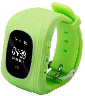 

ESTAR Presenting Bluetooth Smartwatch with Sim- Card Support Compatible Green Smartwatch(Green Strap Free Size)