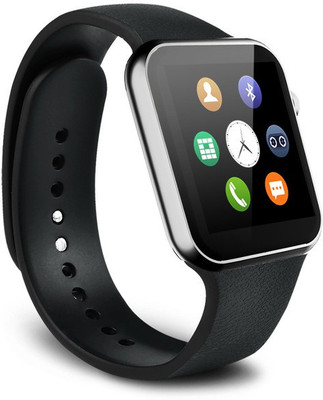 

SYL Presenting Bluetooth Smartwatch with Sim- Card Support Compatible Black Smartwatch(Black Strap Free Size)