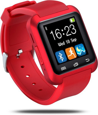 

SYL Presenting Bluetooth Smartwatch with Sim- Card Support Compatible with Gione.e Red Smartwatch(Red Strap Free Size)