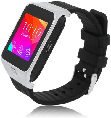 

SYL Presenting Bluetooth Smartwatch with Sim- Card Support Compatible with Gione.e Silver Smartwatch(Black Strap Free Size)