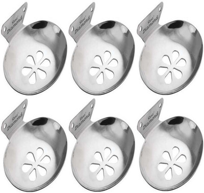 

Shiva diamond NO. 17 flower soap dish(Silver)