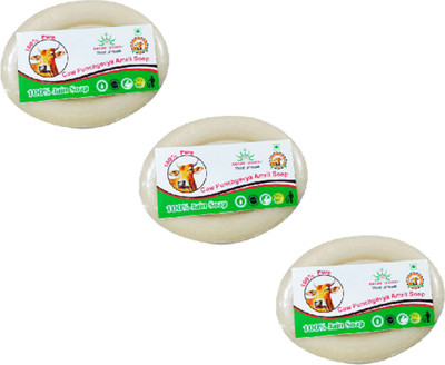 

AryanShakti Cow Punchgavya Amrit Soap(225 g, Pack of 3)