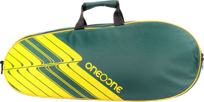 

One O One Lines Collection Double Forest Green Badminton Kitbag(Green, Kit Bag)