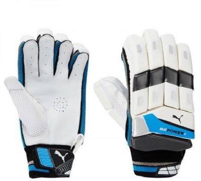 

Puma Evo Power 4 Batting Gloves (Men, White, Blue), Blue;white