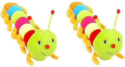 

Ktkashish Toys Multi color caterpillar Set of 2 - 11 cm(Multicolor)