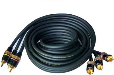 

Oxza TV-out Cable 3 RCA To 3 RCA Cord - 12 feet(Black, For TV)
