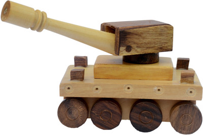 

M J Style Toy Tank(Brown)