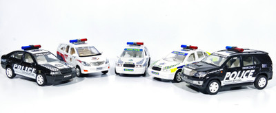 

Jack Royal 5 Combos of Police cars set(Multicolor)