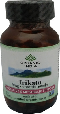 

Organic India Trikatu Digestive & Metabolic 60 Capsules(60 No)