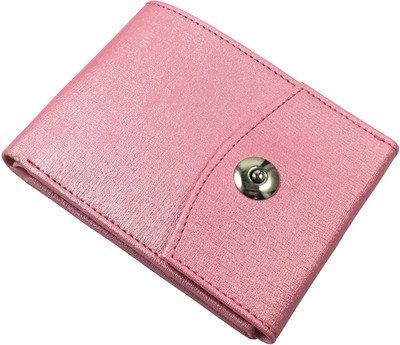 

TnW Girls Pink Artificial Leather Wallet(6 Card Slots)