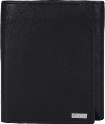 

CIMONI Men Black Genuine Leather Wallet(6 Card Slots)
