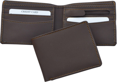 

Havealook Men Brown Artificial Leather Wallet(4 Card Slots)