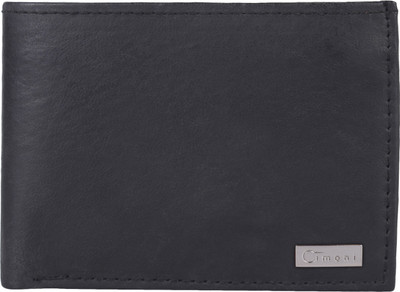 

CIMONI Men Black Genuine Leather Wallet(6 Card Slots)