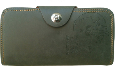 

SANSHUL Women Green Artificial Leather Card Holder(18 Card Slots)