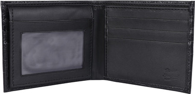 

CIMONI Men Black Genuine Leather Wallet(6 Card Slots)