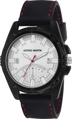 OCTIVO MARTIN OM-LT 1003 White Day Pattern Watch  - For Men   Watches  (OCTIVO MARTIN)