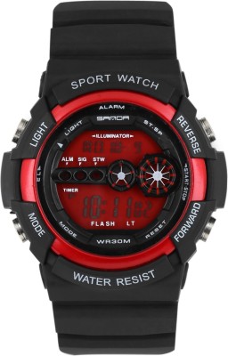 Sanda S320BKRD Watch  - For Men   Watches  (Sanda)