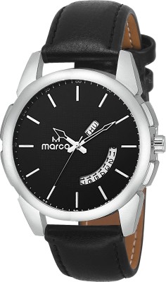 MARCO DAY N DATE MR-GR 5045 BLK BLK Watch  - For Men   Watches  (Marco)